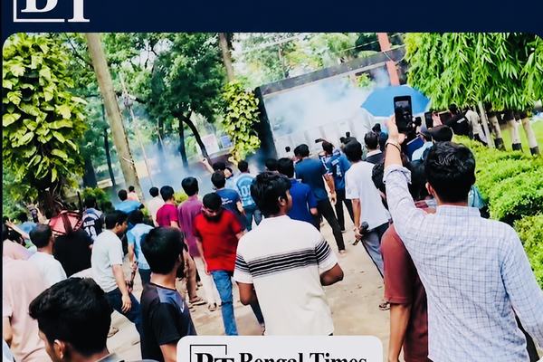 ডুয়েটে আধিপত্যের লড়াই: ছাত্রদল-শিবির সংঘর্ষে রক্তাক্ত ক্যাম্পাস।