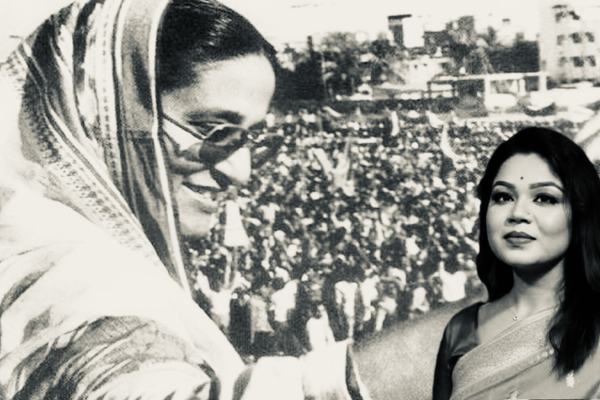 "আমি মহাসমুদ্র দেখিনি, আমি শেখ হাসিনাকে দেখেছি...."