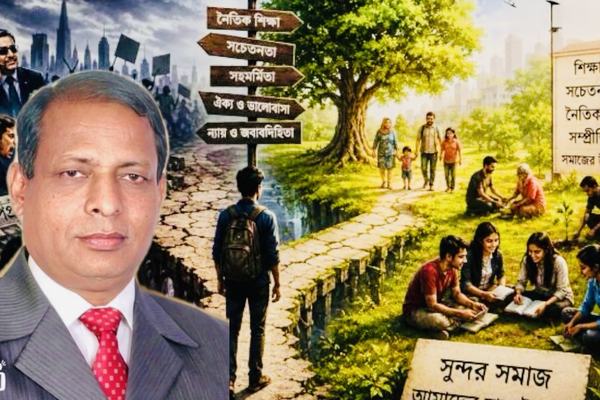 "চেতনার ভিত দুর্বল হলে সমাজও দুর্বল হয়"